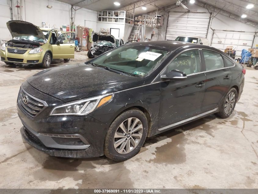 2017 HYUNDAI SONATA SPORT - 5NPE34AF6HH541351