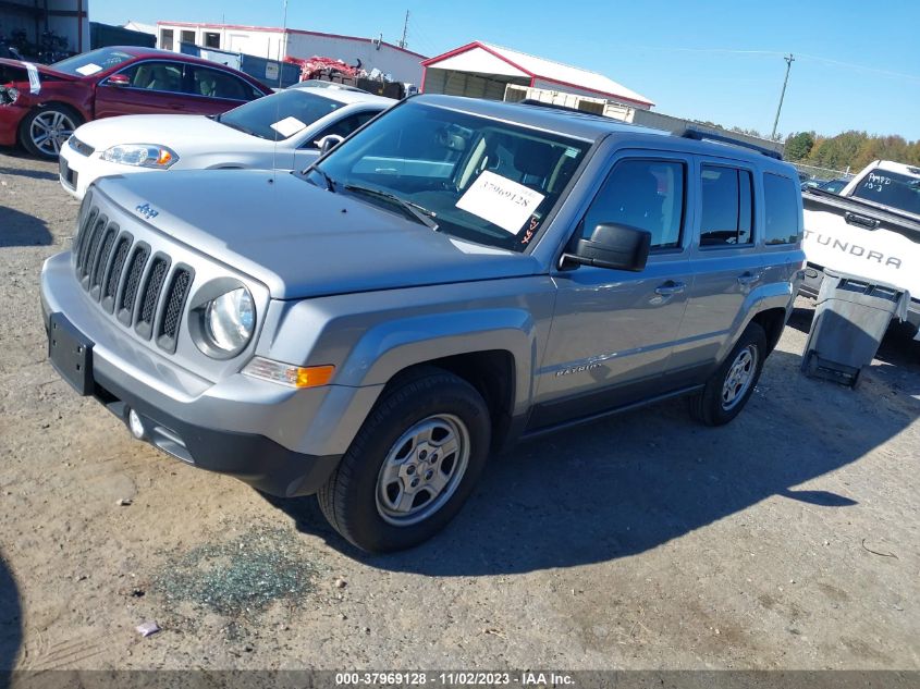 2016 JEEP PATRIOT SPORT - 1C4NJRBB3GD780312