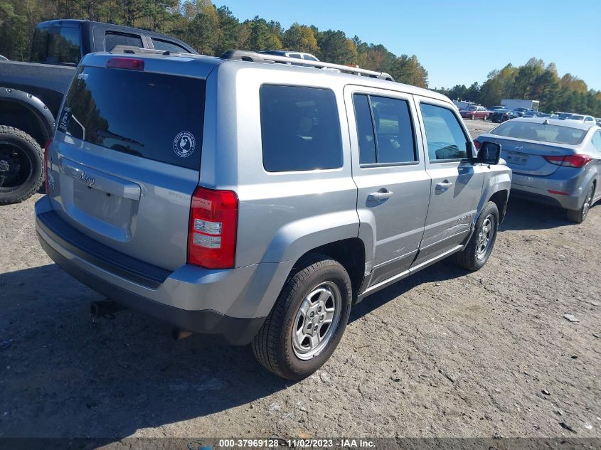 2016 JEEP PATRIOT SPORT - 1C4NJRBB3GD780312