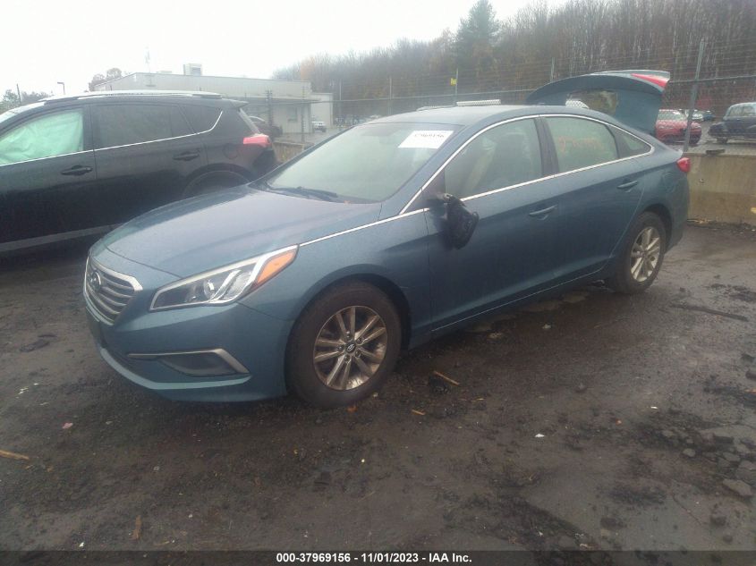 2017 HYUNDAI SONATA 2.4L - 5NPE24AF6HH486032