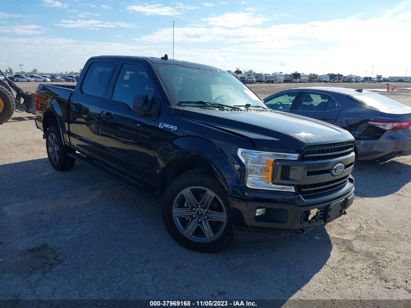 2020 FORD F-150 XLT - 1FTEW1E52LKD74360