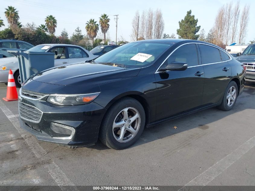 2016 CHEVROLET MALIBU LT - 1G1ZE5ST5GF270063