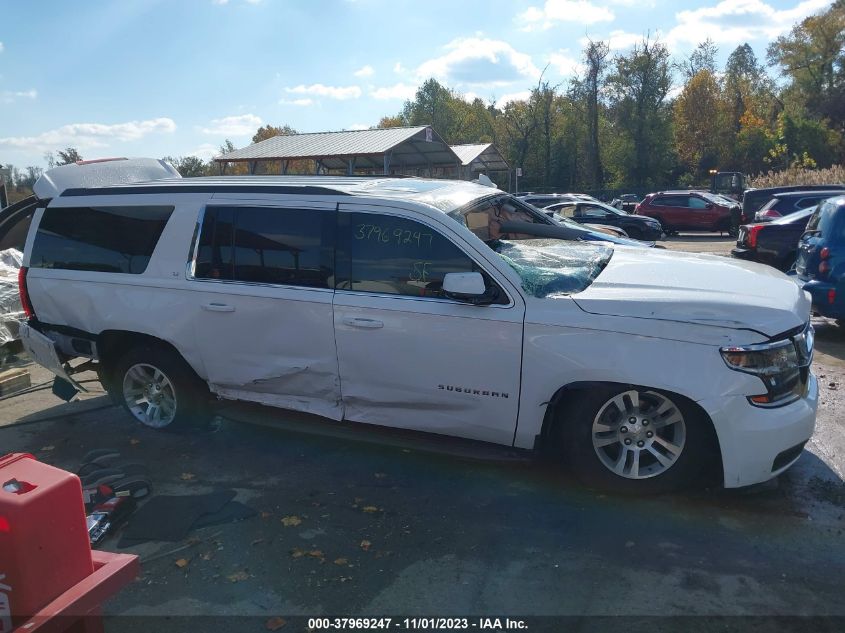 2019 CHEVROLET SUBURBAN K1500 LT - 1GNSKHKC8KR237527