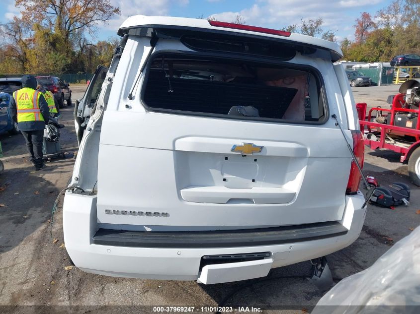 2019 CHEVROLET SUBURBAN K1500 LT - 1GNSKHKC8KR237527