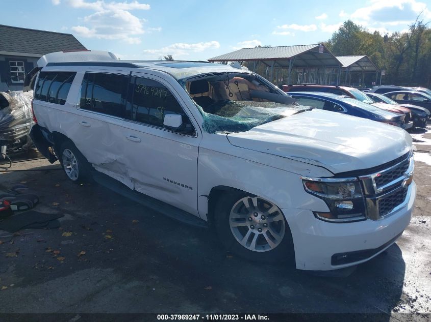 2019 CHEVROLET SUBURBAN K1500 LT - 1GNSKHKC8KR237527