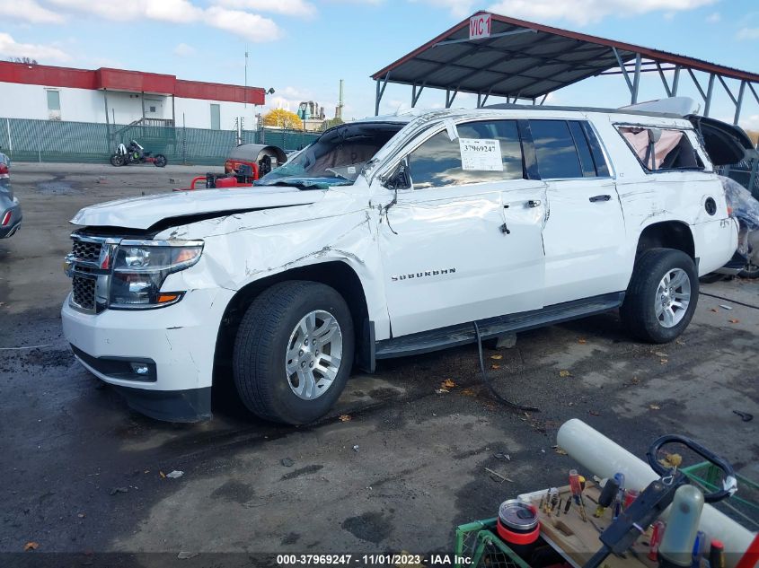 2019 CHEVROLET SUBURBAN K1500 LT - 1GNSKHKC8KR237527