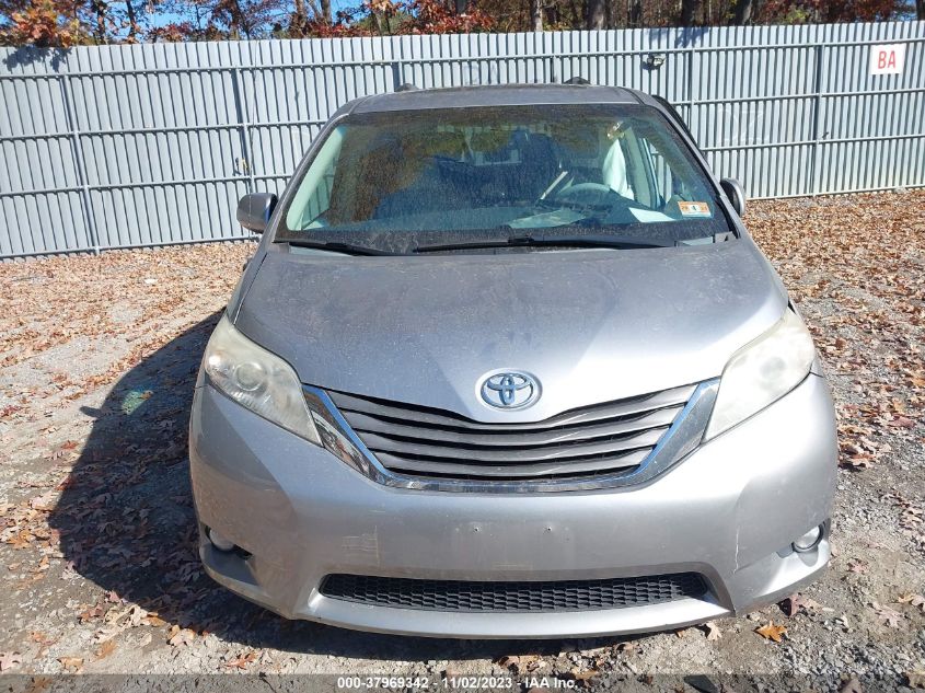 2013 TOYOTA SIENNA XLE V6 8 PASSENGER - 5TDYK3DC7DS331437