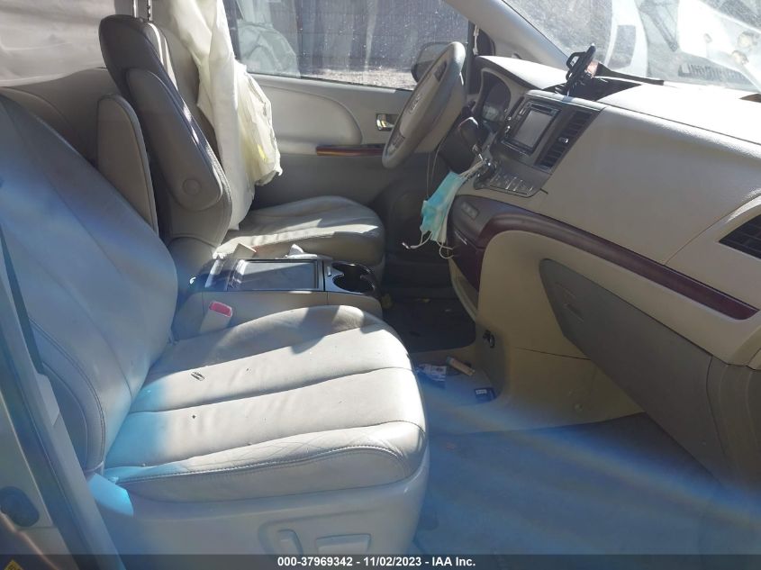 2013 TOYOTA SIENNA XLE V6 8 PASSENGER - 5TDYK3DC7DS331437