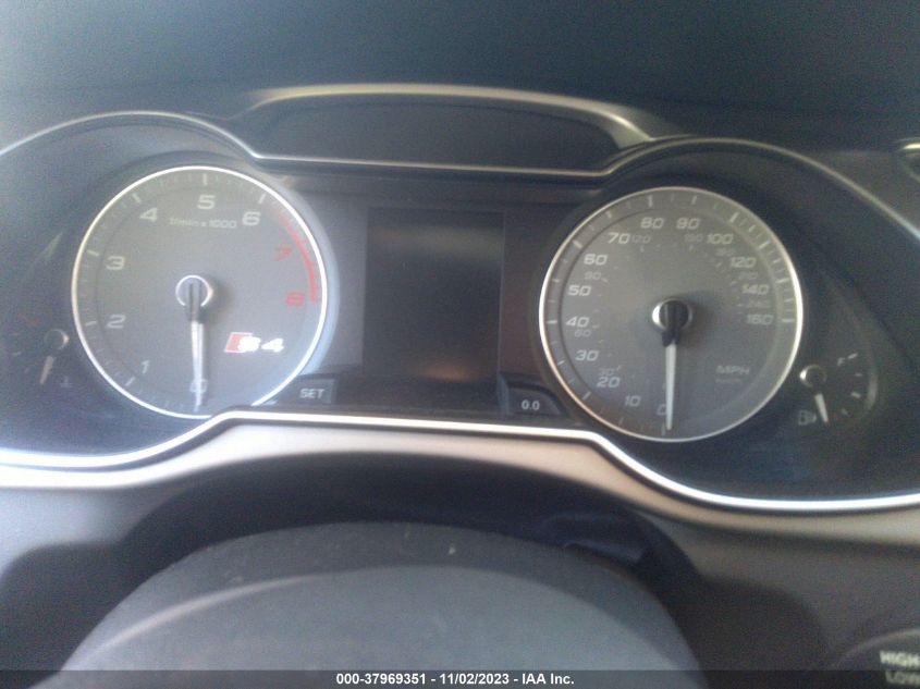 2013 AUDI S4 PREMIUM PLUS - WAUDGAFL5DA099433