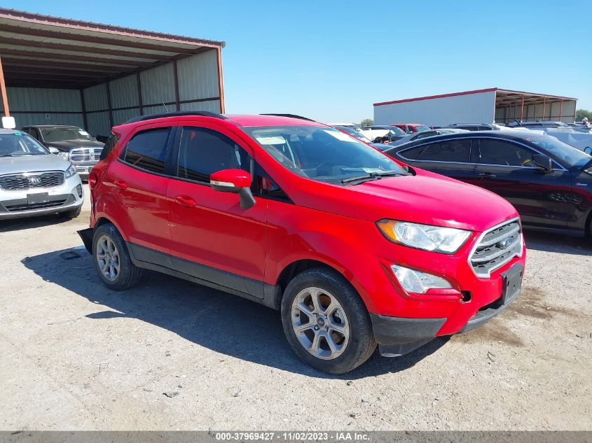 2020 FORD ECOSPORT SE - MAJ3S2GE2LC338805