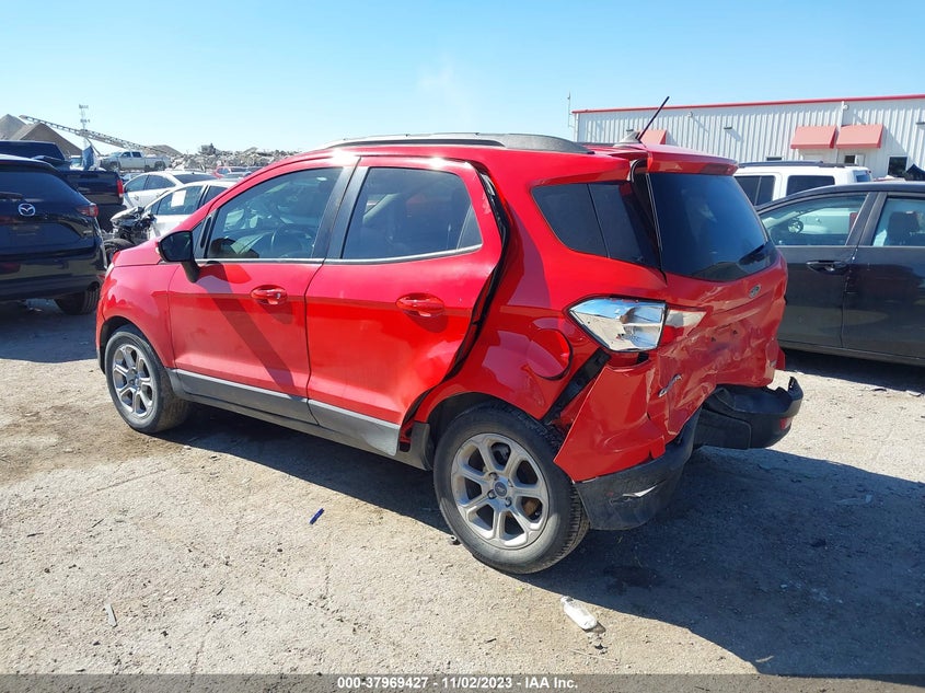 VIN MAJ3S2GE2LC338805 2020 FORD ECOSPORT SE