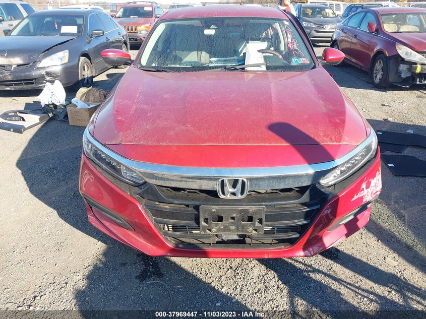 VIN 1HGCV1F19JA075474 2018 HONDA ACCORD LX