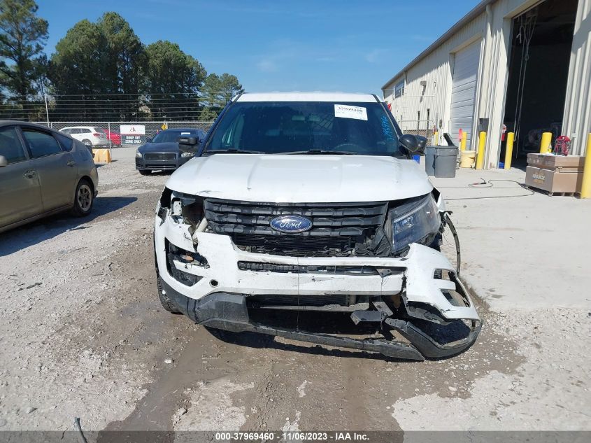 2019 FORD POLICE INTERCEPTOR UTILITY 1FM5K8AR1KGB14171