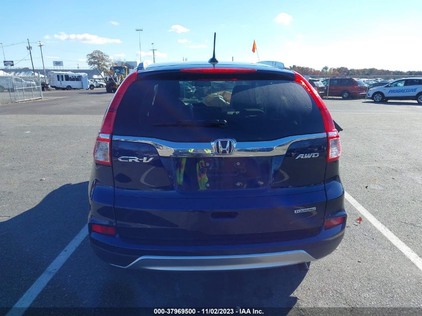 2016 HONDA CR-V TOURING - 5J6RM4H98GL117480