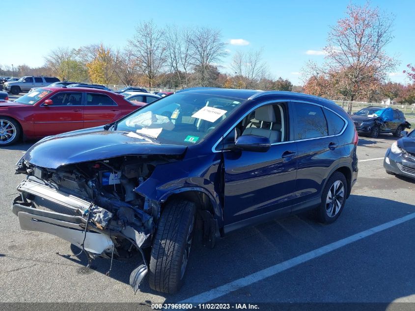 2016 HONDA CR-V TOURING - 5J6RM4H98GL117480