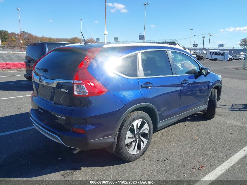 2016 HONDA CR-V TOURING - 5J6RM4H98GL117480