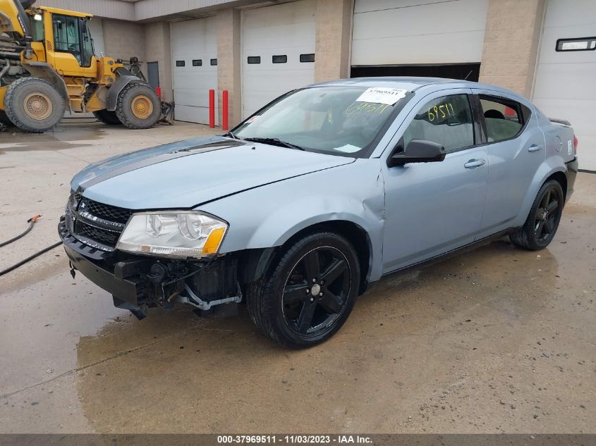 2013 DODGE AVENGER SE - 1C3CDZAB7DN563873