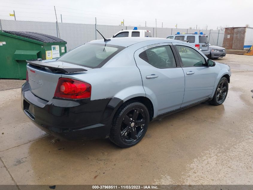 2013 DODGE AVENGER SE - 1C3CDZAB7DN563873