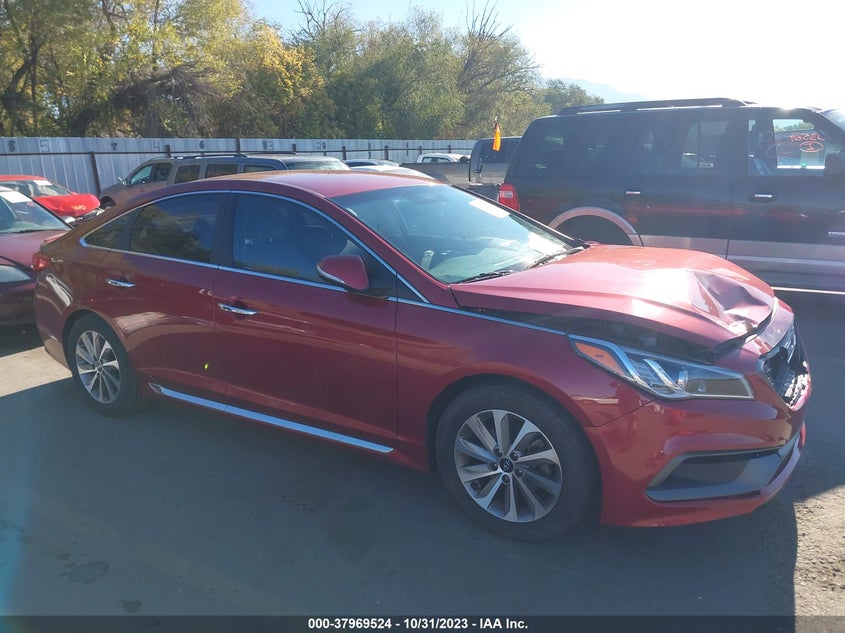 Auction sale of the 2015 HYUNDAI SONATA , vin: 5NPE34AF7FH097877, lot number: 37969524