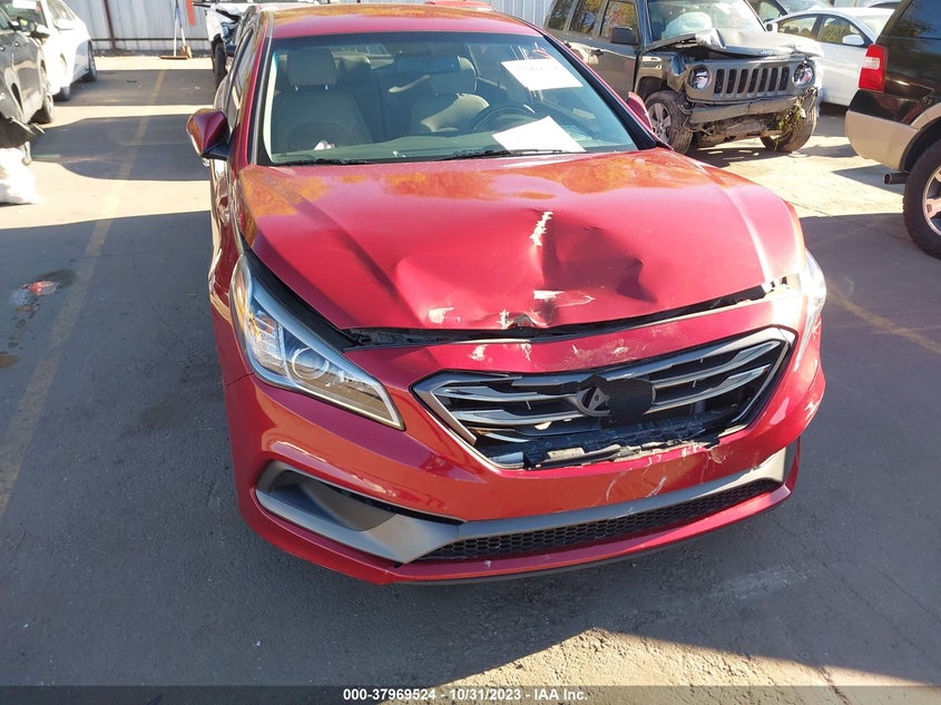 Auction sale of the 2015 HYUNDAI SONATA , vin: 5NPE34AF7FH097877, lot number: 37969524