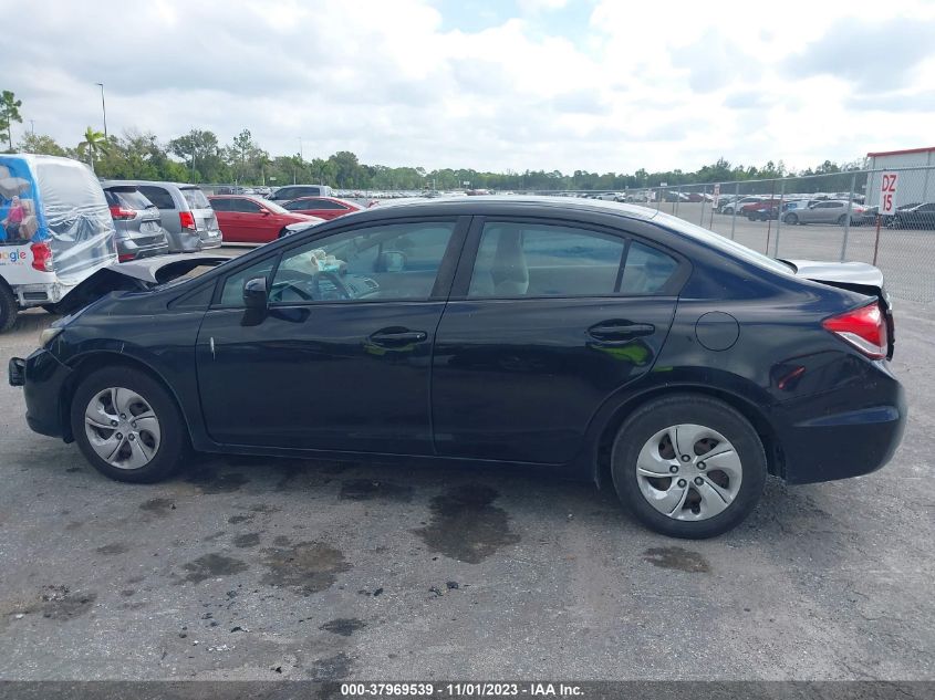 2015 HONDA CIVIC LX - 19XFB2F57FE099841