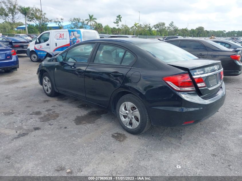 2015 HONDA CIVIC LX - 19XFB2F57FE099841