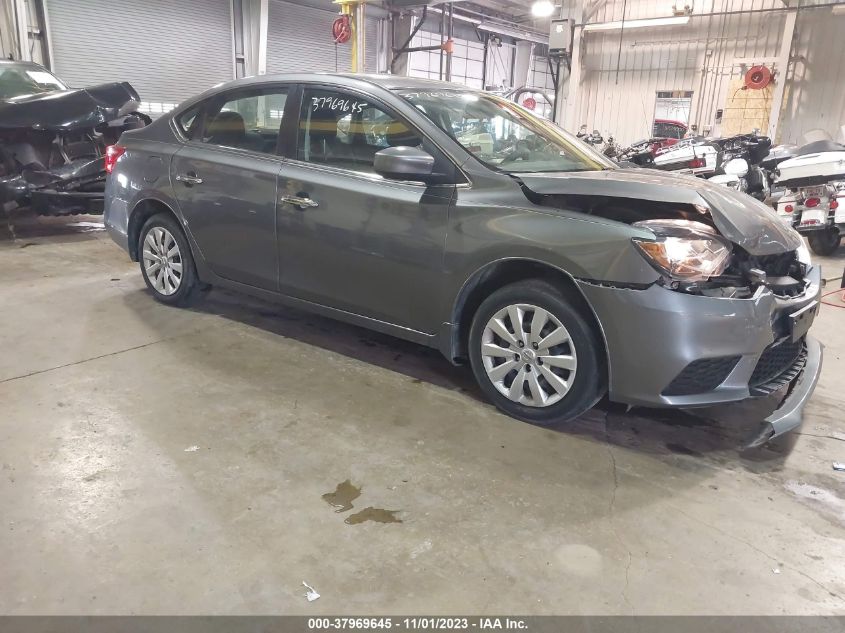 2019 NISSAN SENTRA S - 3N1AB7AP3KY395614