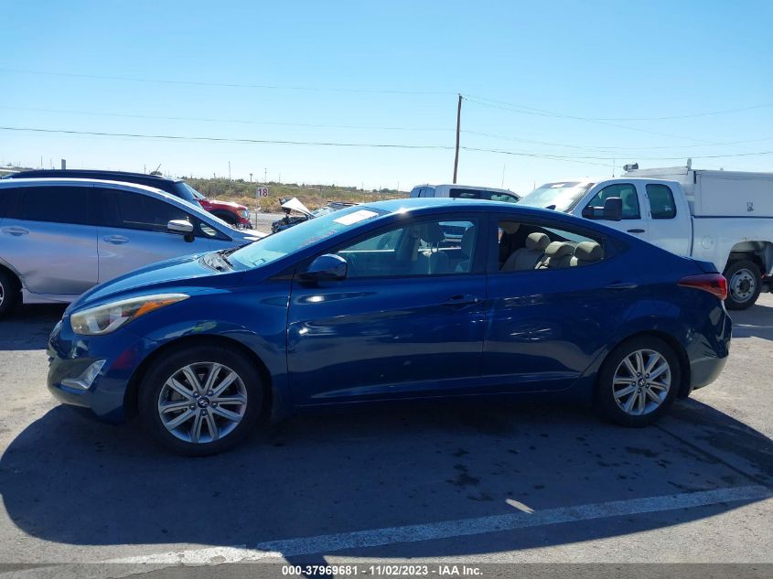 2016 HYUNDAI ELANTRA SE/SPORT/LIMITED - KMHDH4AE1GU491690