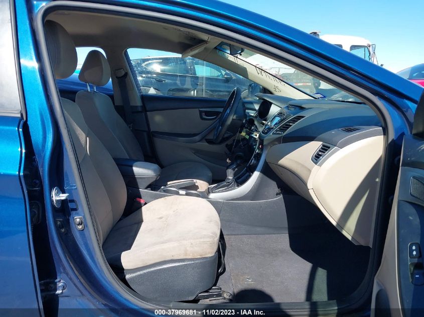 2016 HYUNDAI ELANTRA SE/SPORT/LIMITED - KMHDH4AE1GU491690