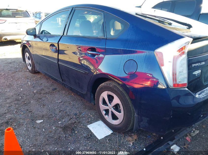 2014 TOYOTA PRIUS FOUR/FIVE/THREE/ONE/TWO - JTDKN3DU6E1741764