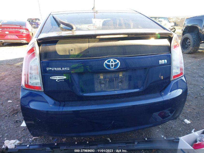 2014 TOYOTA PRIUS FOUR/FIVE/THREE/ONE/TWO - JTDKN3DU6E1741764
