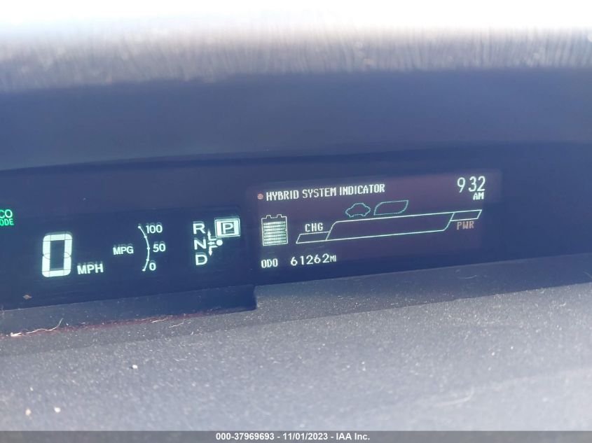 2014 TOYOTA PRIUS FOUR/FIVE/THREE/ONE/TWO - JTDKN3DU6E1741764