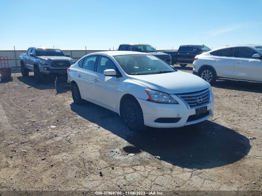 2014 NISSAN SENTRA S - 3N1AB7AP7EL681564