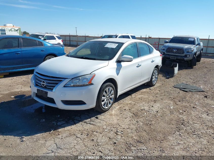 2014 NISSAN SENTRA S - 3N1AB7AP7EL681564