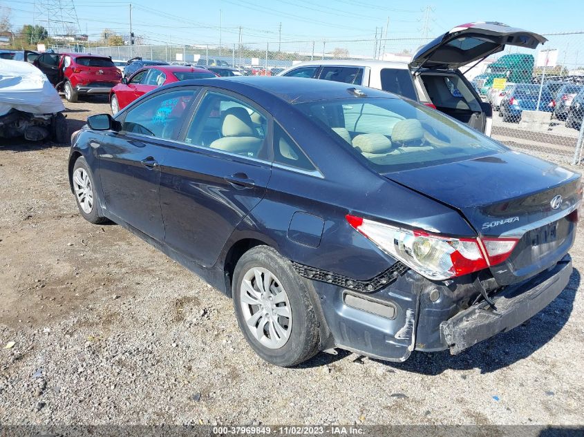 2013 HYUNDAI SONATA GLS - 5NPEB4ACXDH569933