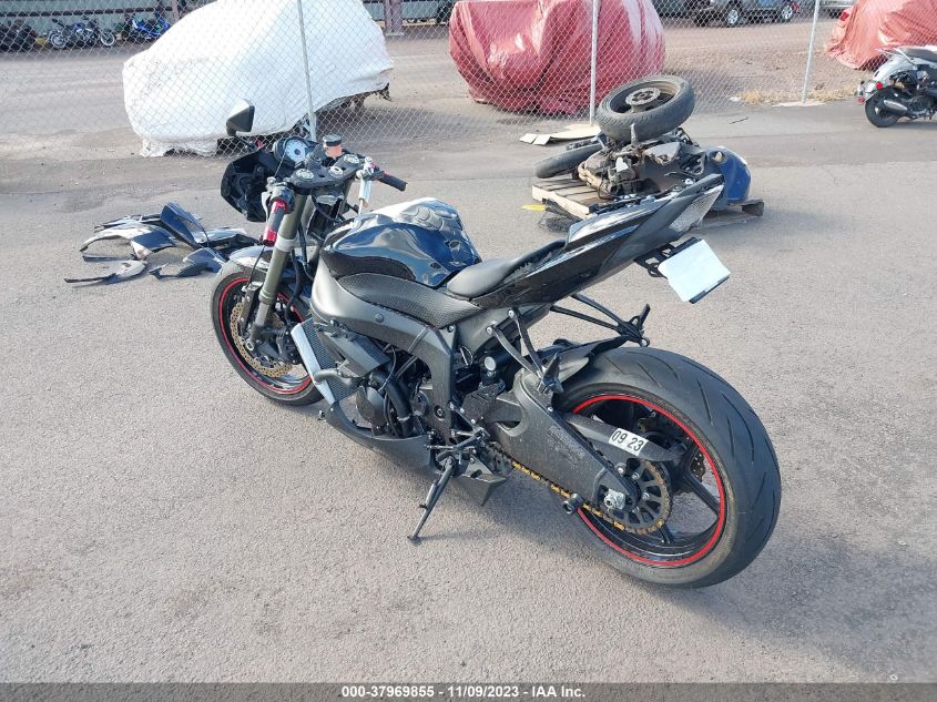 2009 KAWASAKI ZX600 R JKAZX4R149A012059