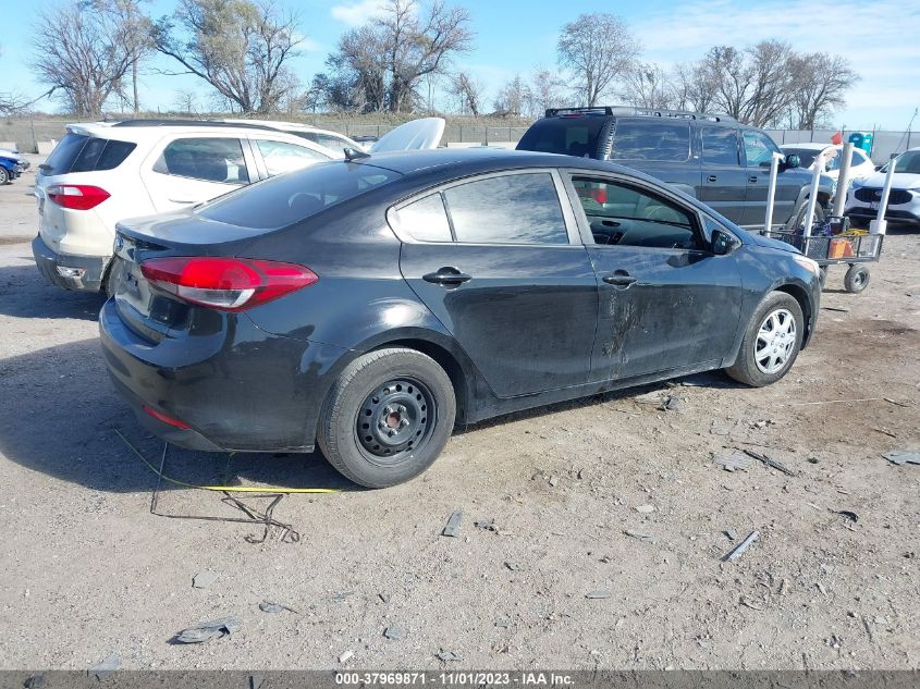 2017 KIA FORTE LX - 3KPFK4A79HE090355