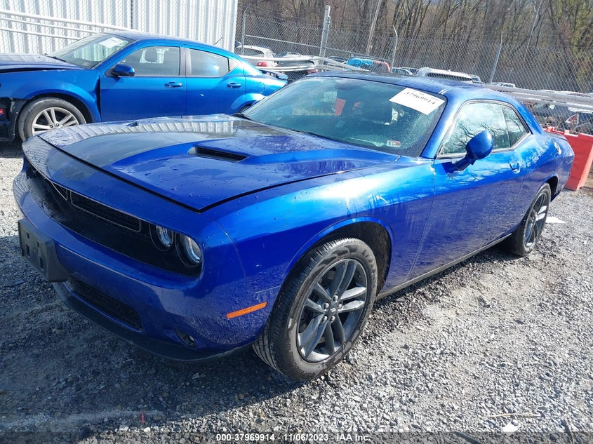 VIN 2C3CDZGG4KH543525 2019 DODGE CHALLENGER SXT