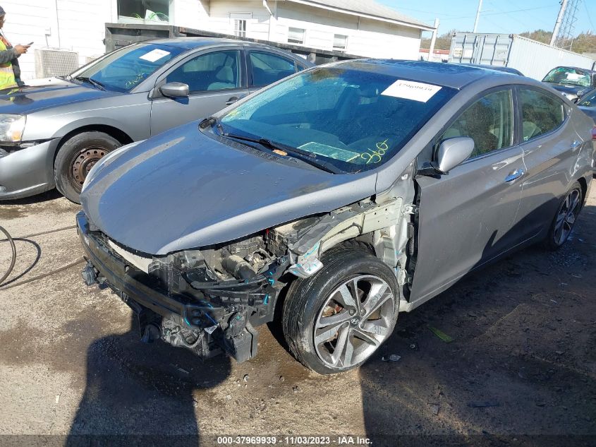 2014 HYUNDAI ELANTRA LIMITED - 5NPDH4AE9EH470842