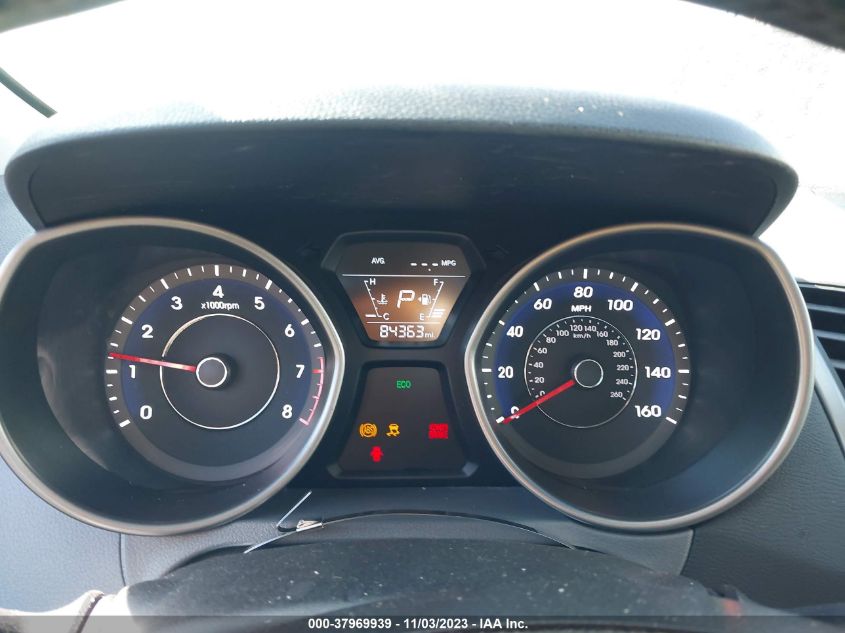 2014 HYUNDAI ELANTRA LIMITED - 5NPDH4AE9EH470842