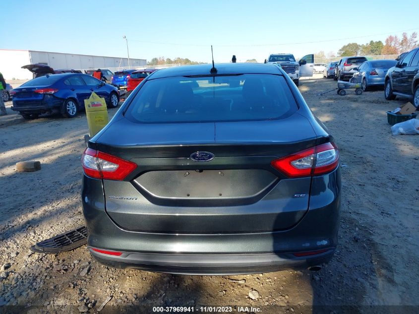 2015 FORD FUSION SE - 1FA6P0H75F5124340