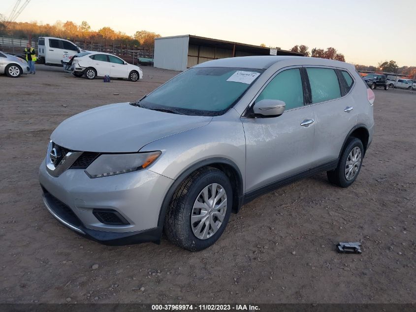 2015 NISSAN ROGUE S/SL/SV - KNMAT2MT8FP581064
