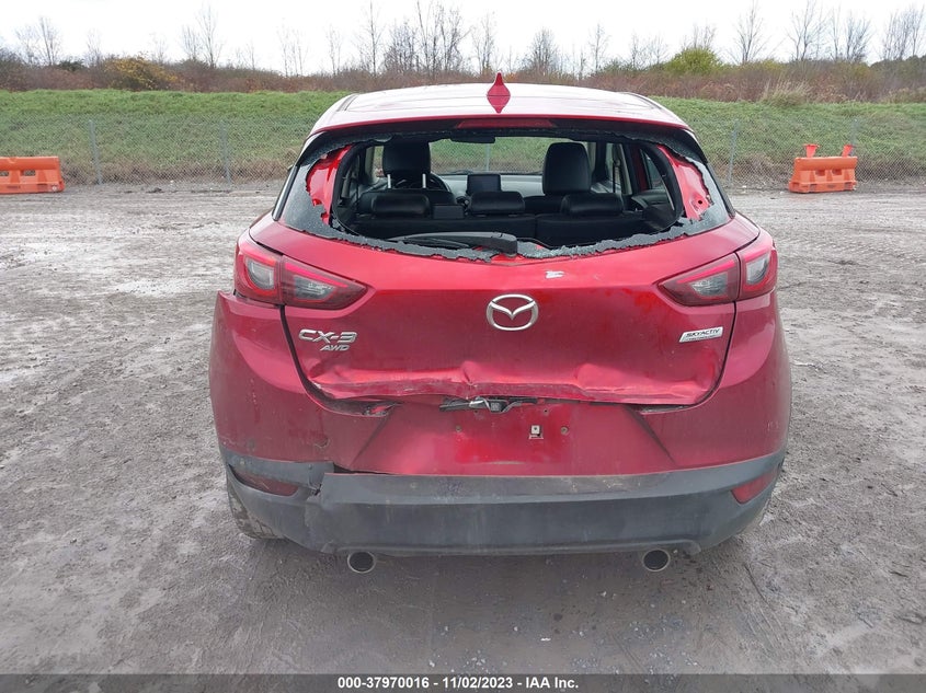 VIN JM1DKFC78K0449422 2019 MAZDA CX-3 TOURING