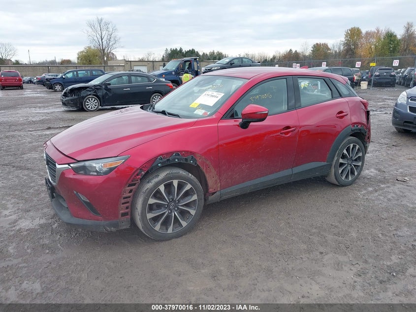 VIN JM1DKFC78K0449422 2019 MAZDA CX-3 TOURING