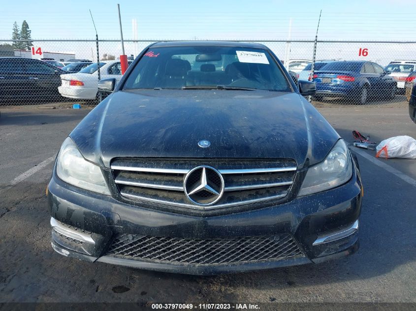 2014 MERCEDES-BENZ C 250 WDDGF4HB9EA946339