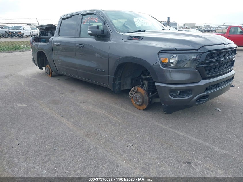 VIN 1C6SRFFMXMN822445 2021 RAM 1500 BIG HORN