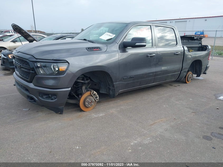 VIN 1C6SRFFMXMN822445 2021 RAM 1500 BIG HORN