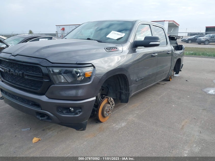 VIN 1C6SRFFMXMN822445 2021 RAM 1500 BIG HORN