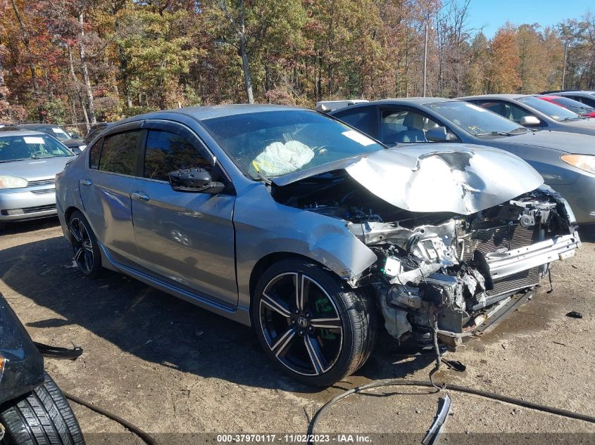 2017 HONDA ACCORD SEDAN SPORT - 1HGCR2F50HA070655