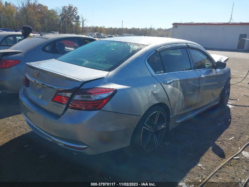 2017 HONDA ACCORD SEDAN SPORT - 1HGCR2F50HA070655